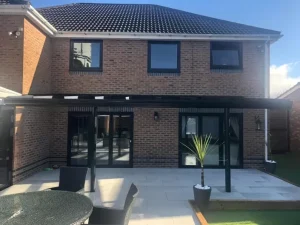 aluminium roof canopy